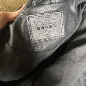 Blank nyc leather moto jacket